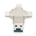 Pikkukuva 4 / 8: Yvonne U-levy OTG 4Ports USB2.0 Flash-asema iOs Android TypeC/Android Micro USB PC Y23(128G )