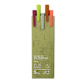 Miniatyrbillede 1 af 8: 5 stk. gelpenne Morandi farvesystem ABS frostet krop udskiftelig refill marker pen til studerende 5012