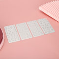 Miniatyrbillede 4 af 8: Neglestempling Plader Stencils Mønster DIY Negle Printing Stempling skabelon Manicure Tool05-08