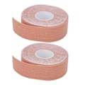 Miniatyrbillede 3 af 8: 2 æsker Brystløftstapes Bryststøtte Boobytape BH Nipple Cover Bob Tape Beige til store bryster