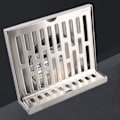 Miniatyrbilde 5 av 8: Side Drain 304 Rustfritt Stål Korrosjonsbestandighet Fortykket L-formet Gulvavløp for Bad Hotell 5 Tommer for 110mm Rør