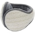 Miniatyrbillede 1 af 5: Hyggelige Vinterørevarmere - Blødt Plys Fleece, Klassisk Unisex Design (Hvid)