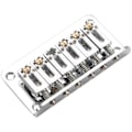 Miniatyrbild 4 av 5: Hardtail Gitarr Stall Kropp Genomgående för 6-strängad Elektrisk Silver