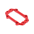 Miniatyrbild 5 av 8: Styrservo-fäste i aluminiumlegering, styrservo-fäste för Arrma Kraton 1/8 RC-bilar, röd