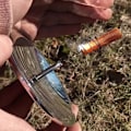 Miniatyrbillede 4 af 5: Soltænding Sol Fire Starter, Udendørs Overlevelse Sollighter Multifunktionel Soltænding, Camping Vandring Overlevelsesudstyr, Vandtæt Vindtæt