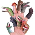 10 st PVC Simulering Dinosaurie Fingerdockor Barn Interaktiv Leksak Docka Fingerdockor Baby Tidig Pedagogisk Handberättelse Leksaker