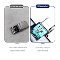 Pikkukuva 4 / 5: 2-in-1 USB Type-C - 3,5 mm:n kuulokeadapteri 16 bitin/48 kHz:n dekooderilla, musta
