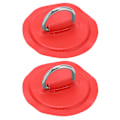Miniatyrbilde 5 av 8: D-ring putelapplikasjon PVC oppblåsbar båt flåte jolle kano surfebrett kajakk surring montering rød