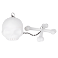 Miniatyrbillede 1 af 8: Hvid Simuleret Kranieformet Te-infuser Silikone Te-blad Si, til Hjemmet og Kontoret