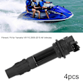 Pikkukuva 2 / 6: 4 kpl auton sytytyspuola 6B6-82310-00-00 6D3-82310-01-00 6D3-82310-00-00 Sopii Yamaha VX110 2005-2015 kaikkiin ajoneuvoihin
