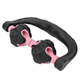 Miniatyrbilde 6 av 8: Massasjerulle Håndholdt Triggerpunkt Muskel Kropp Leg Deep Tissue Massasjer RollerPink