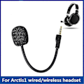 Pikkukuva 2 / 5: Korvaava pelimikrofoni Irrotettava mikrofonipuomi ~Steelseries Arctis 1 1.0 One langallisille ja langattomille kuulokkeille