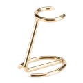 Miniatyrbillede 1 af 3: Barberstativ til mænd, barberbørste og barberbladsholder i legeret metal, arrangør til badeværelset til hjemmet og på rejsen, stativ til barberingsværktøj i guld
