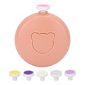 Miniatyrbillede 2 af 8: Elektrisk baby negletrimmer neglefil værktøjssæt negleklipper til spædbørn med 6 slibehoveder orange