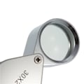 Miniatyrbillede 8 af 8: Lommel Lup 30x 21mm Juweliers Oog Vergrootglas Vergrootglas voor Sieraden Rotsen Postzegels Munten Horloges