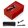 Miniatyrbilde 1 av 5: ATN95E Stylus for AT93 Platespiller, Plattspiller Nåler Rød