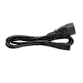 Miniatyrbillede 5 af 8: IEC320 C14 til C7 ledning han til hun strømadapter kabel til LCD-skærm Printer Digitalkamera 6,6 fod