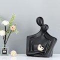 Miniatyrbillede 4 af 4: Romantiske Par Statuer til Moderne Hjemindretning
