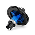 Miniatyrbillede 4 af 5: RC Bil 52T Spur Gear Samlet Center Diff tilbehør Blå