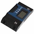 Miniatyrbild 6 av 8: 12V 24V Solcellsladdningsregulator 4 USB-portar 5V 2.5A Parameter Justerbar LCD-display för Hem RV Båt 60A
