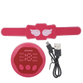 Pikkukuva 1 / 8: EMS Smart Abdominal Muscle Trainer Sähköhieronta ABS Toning Belt Sisäänrakennettu Lithium Battery Pink