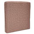 Miniatyrbillede 7 af 8: Husholdnings Firkantet Blød Yoga Gulvpude Aftagelig Vaskbar Meditationsmåtte Pude Kaffe 40 x 6 cm (L x B x H)