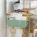 Miniatyrbillede 7 af 8: Seng Organizer Plast Sengeside Opbevaring Hængende Kurv Seng Bord Hylde Kurv Rack Organizer