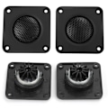 Miniatyrbild 5 av 8: 2st 2" tum 4ohm 30W Full Range Audio Högtalare Mini Bärbar hemmakontor högtalare