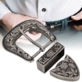 Pikkukuva 4 / 6: Vintage käsintehty Carving Alloy vyötärövyön set