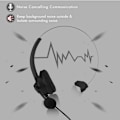 Pikkukuva 7 / 8: Melua vaimentava Call Center Headset Mukava puhelinkuuloke - 3,5 mm:n pistoke