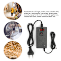 Miniatyrbillede 8 af 8: Justerbar 3-12V 3A hastighedskontrol spændingsreguleret strømforsyning adapter oplader med display skærm 100-240VEU stik