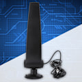 Miniatyrbilde 6 av 8: 1 stk. Svart ABS Høyforsterket Antenne 2.4G Wifi 9DB Omnidireksjonsantenner