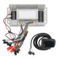 Miniatyrbild 6 av 8: 36V 48V 1000W borstlös motorstyrenhet EN06 LCD- set 3-läges sinusvågskontrollsats för elcykel