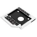 Miniatyrbillede 6 af 8: SATA3.0 HDD Caddy 9,5 mm/12,7 mm Universal anden aluminiumslegering computertilbehør til bærbar 9,5 mm