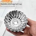 Miniatyrbilde 3 av 5: 30 stk. Muffinsform, Mini Egg Tart Form i Rustfritt Stål_SZXM 7,5*4,5*2,2cm