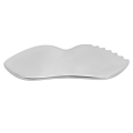 Pikkukuva 7 / 8: Gua Sha Massage Board Comb Edge 304 ruostumaton teräs tasoittavat pinnat Gua Sha -työkalu pehmytkudoskipua lievittävään vartalonhoitoon