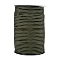 Miniatyrbild 2 av 5: 550 Reflekterande Paracord Fallskärmssnöre 9 Strand Core 100m (Army Green)