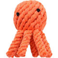 Pikkukuva 1 / 3: Oranssi Octopus Interactive Puppy Puru- ja köysilelut hampaiden puhdistukseen