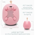 Pikkukuva 4 / 5: Kannettava Bluetooth-kaiutin, mini langaton kaiutin, selkeällä stereolla, sisäänrakennettu mikrofoni