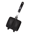Miniatyrbilde 2 av 8: Dobbeltsidig sandwichmaker-panne Non Stick frokoststekepanne Sandwichbrødmaker for hjemmekjøkken