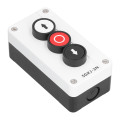 Miniatyrbillede 5 af 8: Momentan switch Station Box op og ned Stop kontrol trykknap til spil rulledør lastbil bagklap SGKJ-3N
