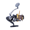 Miniatyrbillede 8 af 8: Bærbar Spinnestang 12+1 Lejer 4.6:1 Gear Ratio Fiskehjul Fiskeri TilbehørGA8000
