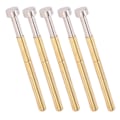Miniatyrbillede 3 af 8: 100 stk. Pogo Pin Fladt Hoved Fjeder Test Probe Messing Materiale 2,36 mm/0,1 tommer rørdiameter 34 mm/1,3 tommer PCB testprober