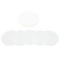Miniatyrbillede 2 af 8: 100 stk. badgefilm i PVC-materiale, mønsterbeskyttelse, bred anvendelse, transparent badgebeskyttelsesfilm 32MM