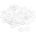 Pikkukuva 2 / 5: Kirkkaat Nylon-tasolevyt - 2/1-3 tuuman paksuus - Tiivistystiiviste hanan putkelle ja vesiletkulle - Pakkaus 50
