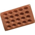 Miniatyrbillede 2 af 3: 20 Huller Valnødder Nødder Form Kage Chokoladeforme Silikone Budding Form Husholdnings DIY Kage Bageværktøj, Cookie Fondant Chokolade Slikform Bagemåtte