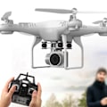 Miniatyrbilde 7 av 8: 1080p HD-kamera drone med headless-modus og fjernkontroll - hvit 1080P