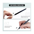 Miniatyrbillede 4 af 5: 20 stk. Udskiftnings Standard Pen Nib Sort Udskiftning Refill Pen Nib Kompatibel Med Bamboo _SZXM