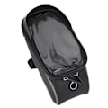 Miniatyrbillede 3 af 8: Nylon sort vandafvisende touch screen cykel taske mobiltelefon cykel cykling pakke udstyr