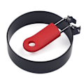 Miniatyrbilde 3 av 5: Non-stick pannekake- og eggering med silikonhåndtak for grilling og DIY-smørbrød